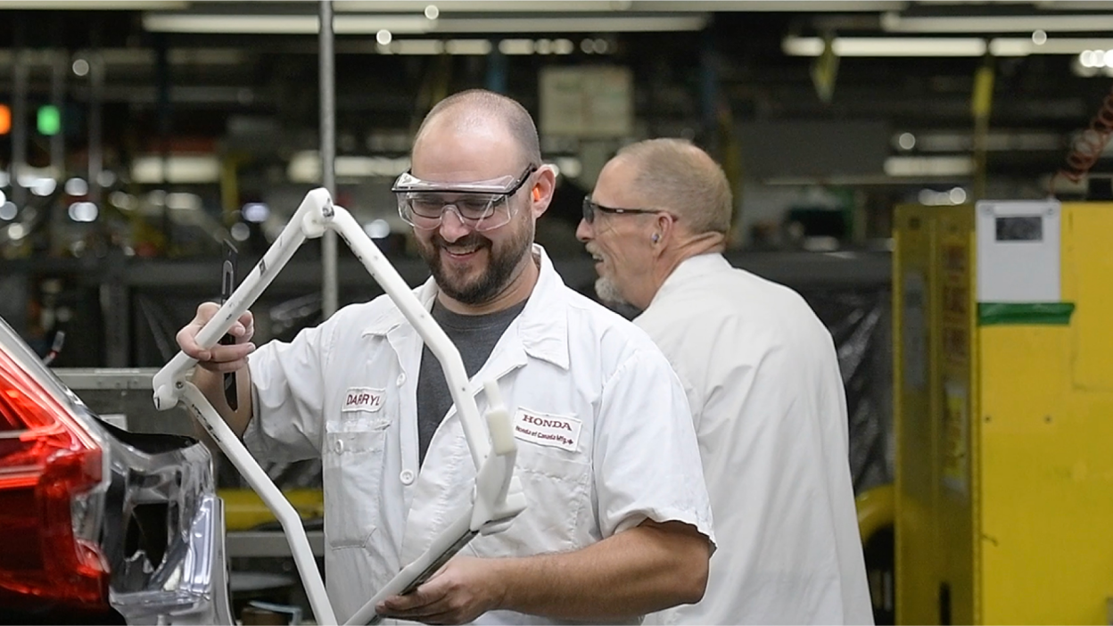 An image of a male Honda associate