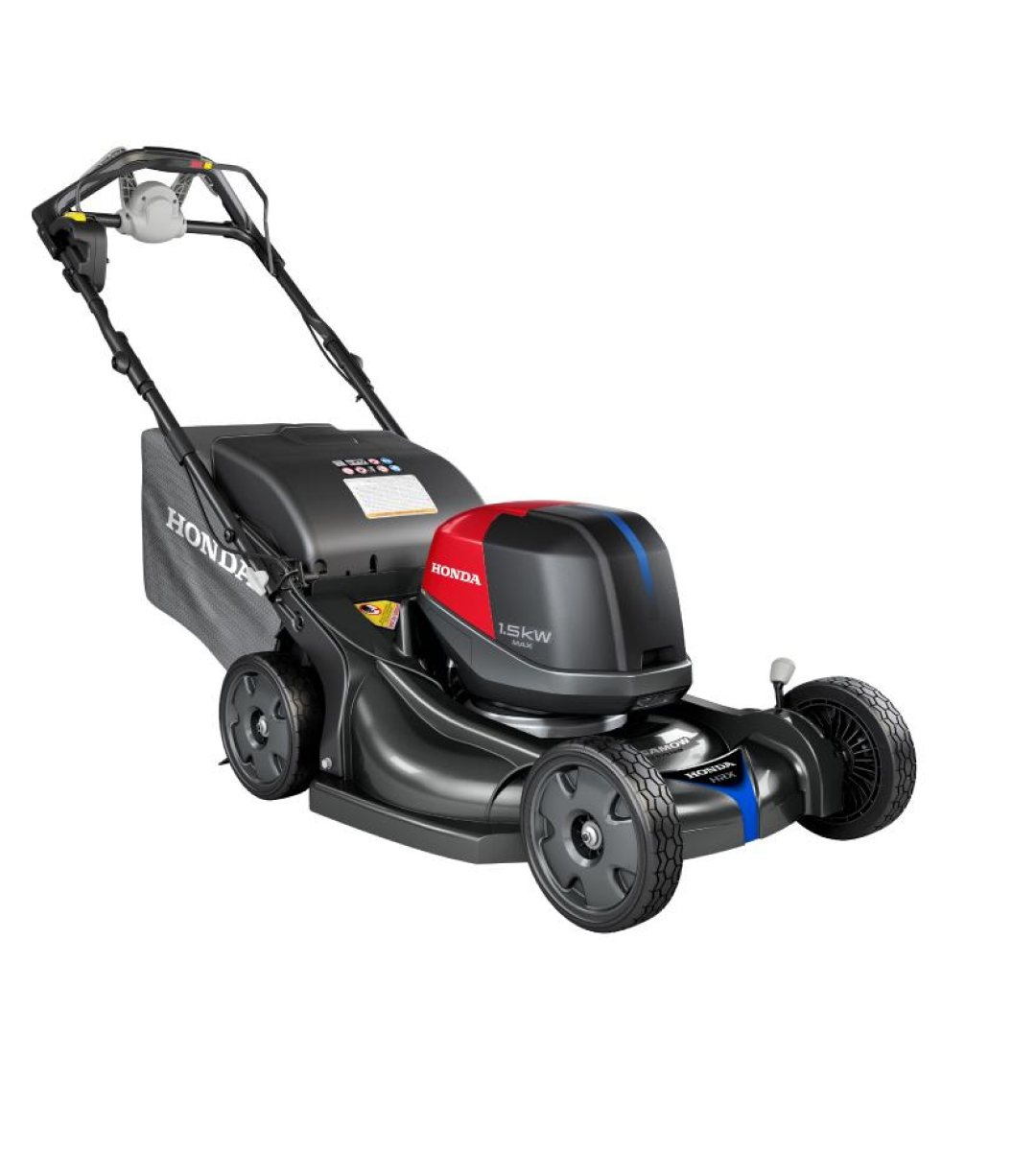 Image of Honda Lawn Mower in a neutral space. 